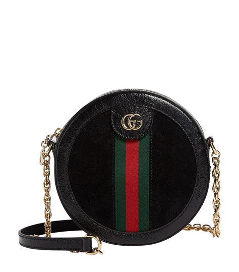 gucci ophidia round shoulder bag|gucci ophidia black suede.